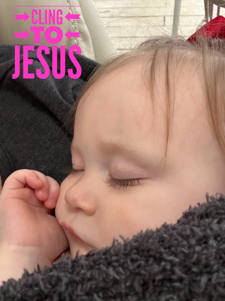 CLING TO JESUS
