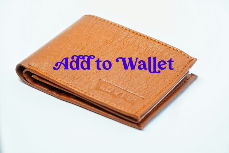 ADD TO WALLET