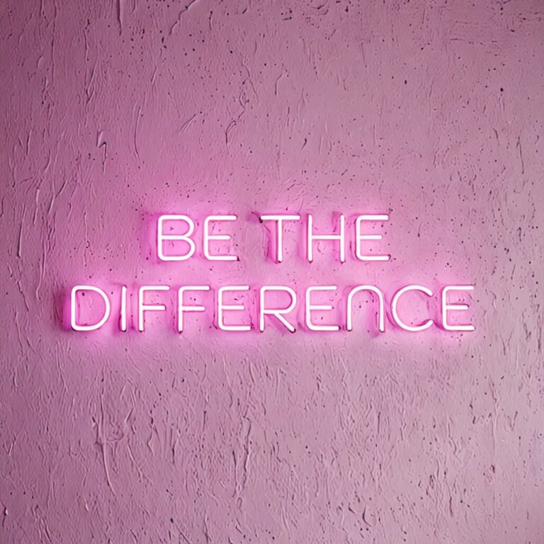 BE THE DIFFERENCE