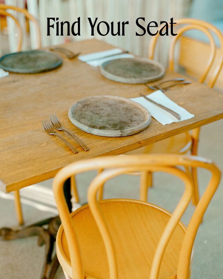 FIND YOUR SEAT